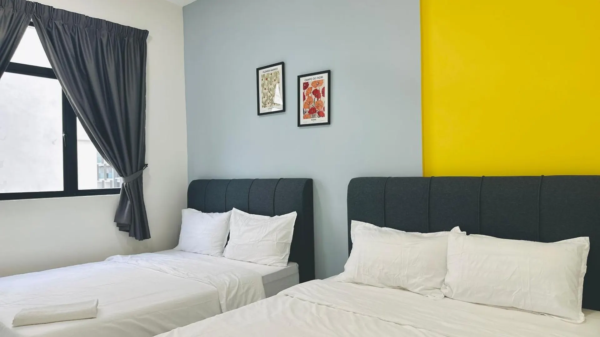 Apartament The Sun 1 Or 3Br Bayan Lepas 4 To 10 Pax Wl
