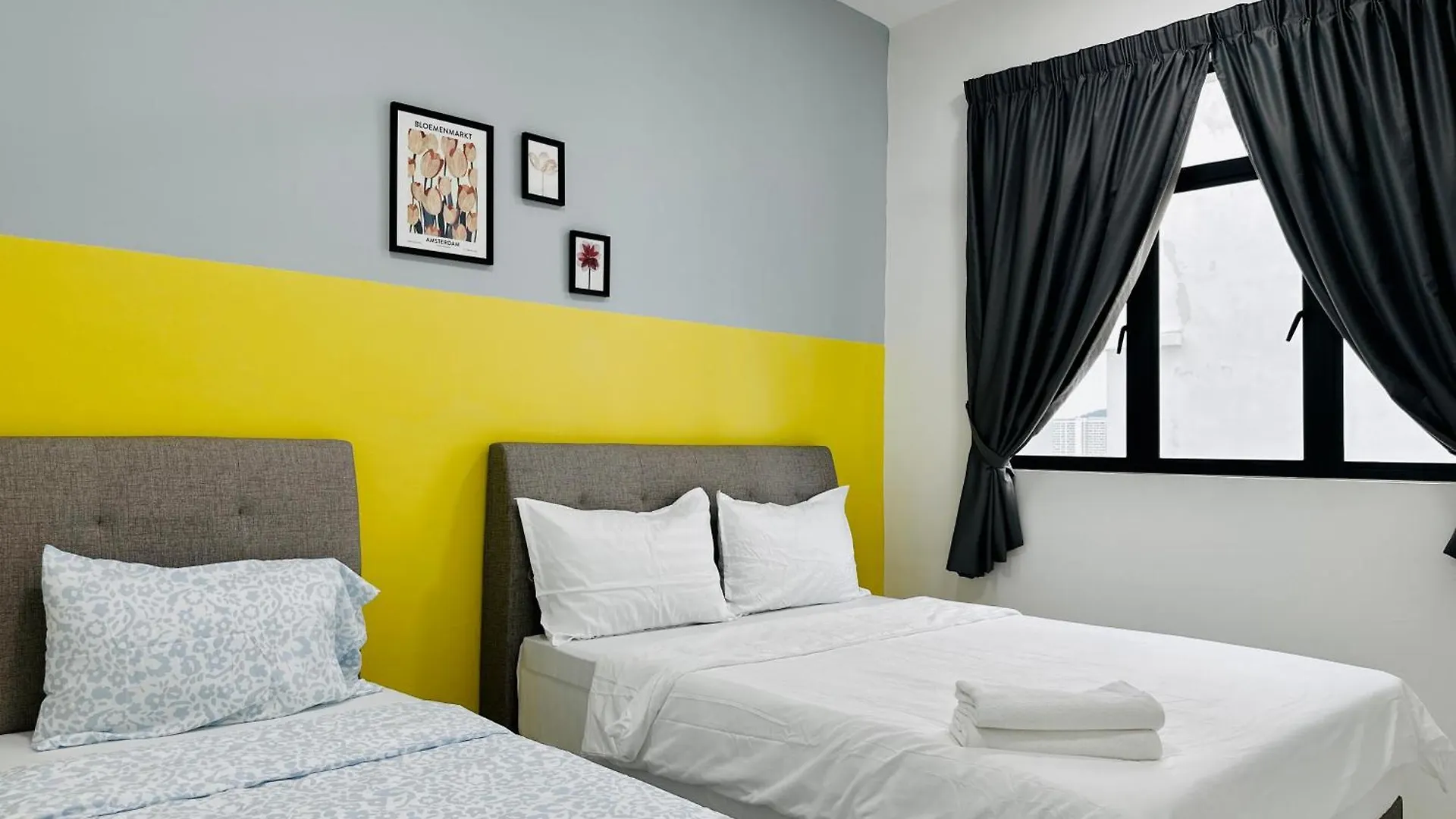 Apartament The Sun 1 Or 3Br Bayan Lepas 4 To 10 Pax Wl