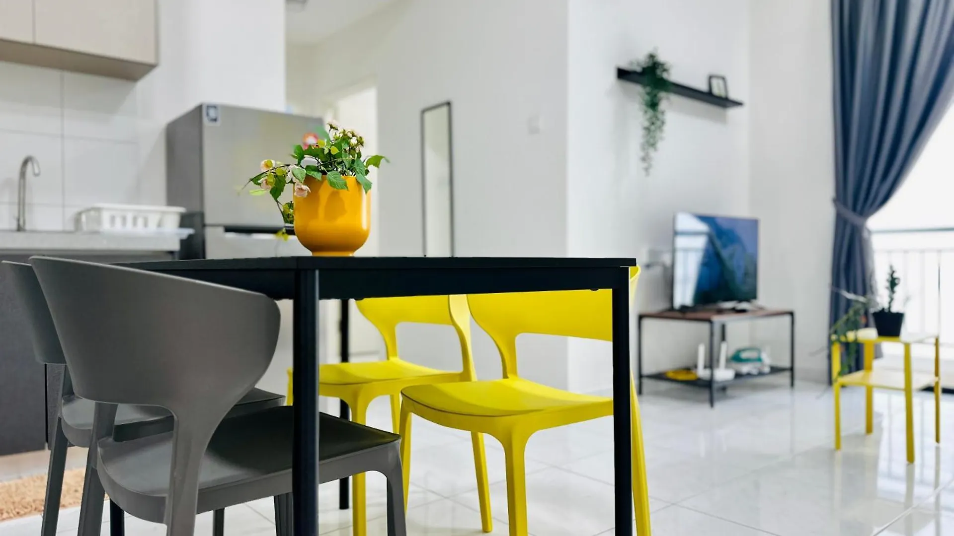 Apartament The Sun 1 Or 3Br Bayan Lepas 4 To 10 Pax Wl