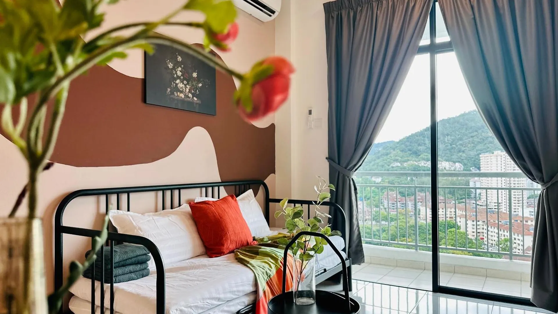 Apartament The Sun 1 Or 3Br Bayan Lepas 4 To 10 Pax Wl