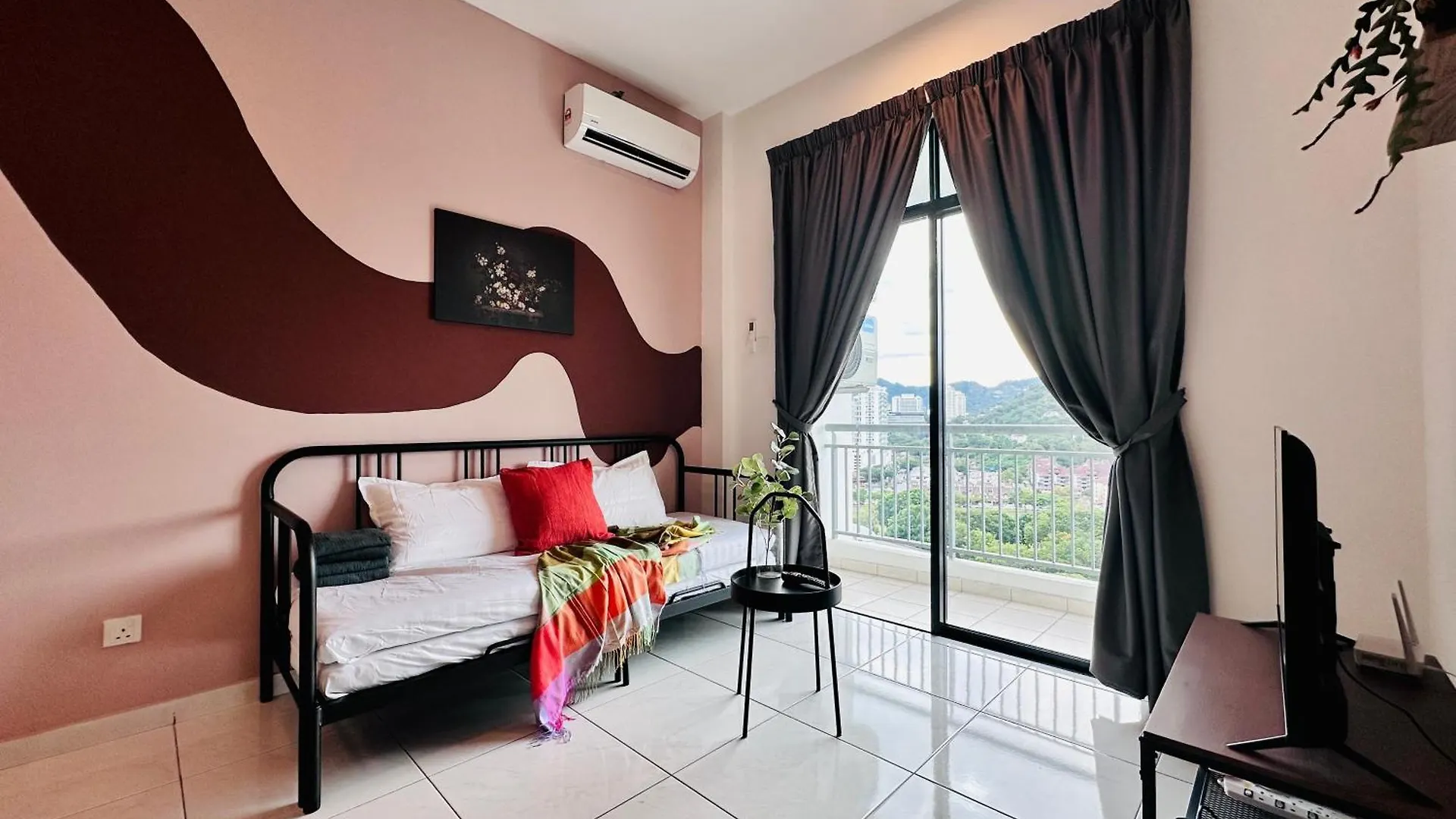 Apartament The Sun 1 Or 3Br Bayan Lepas 4 To 10 Pax Wl